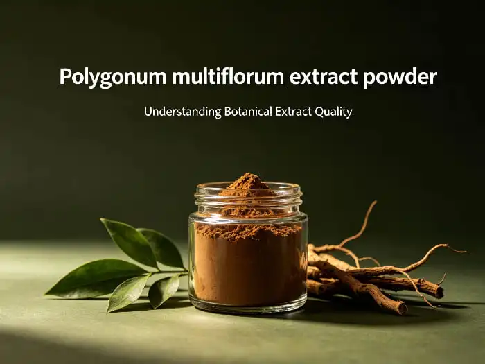 How Polygonum Multiflorum Extract Promotes Natural Hair Pigmentation